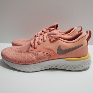 Nike Odyssey React 2 Flyknit Pink Quartz Shoes